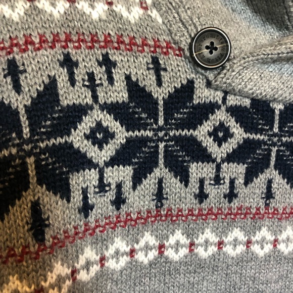 NWT Abercrombie & Fitch Shawl Cowl Collar Sweater - Picture 7 of 8